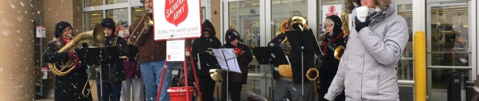 Salvation Army kettle